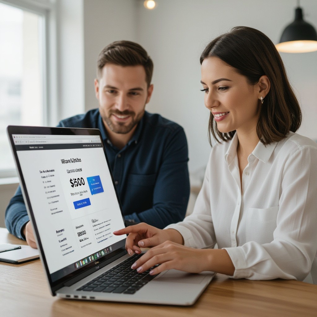 reviewing website pricing