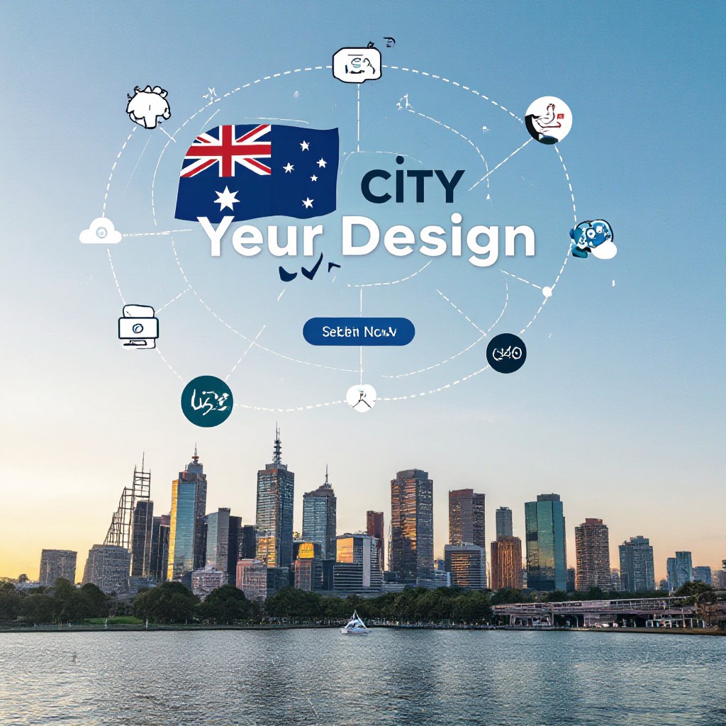 Concept of web design agency in Australia