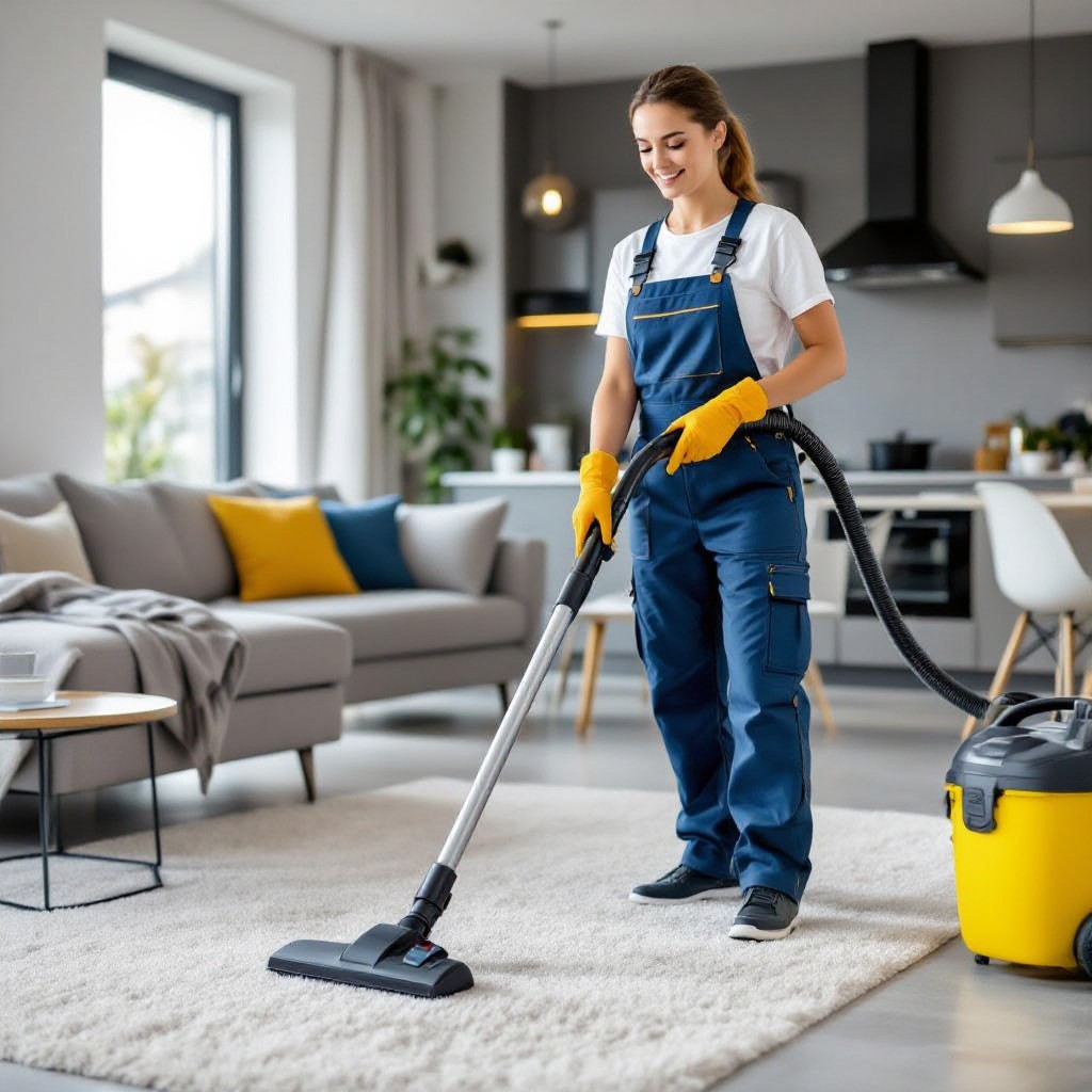 Cleaner using vacuum