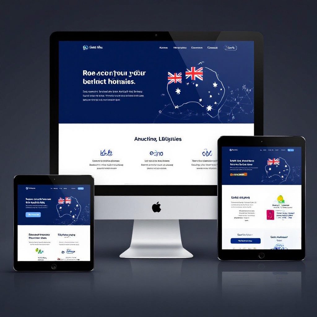 Australian responsive website
