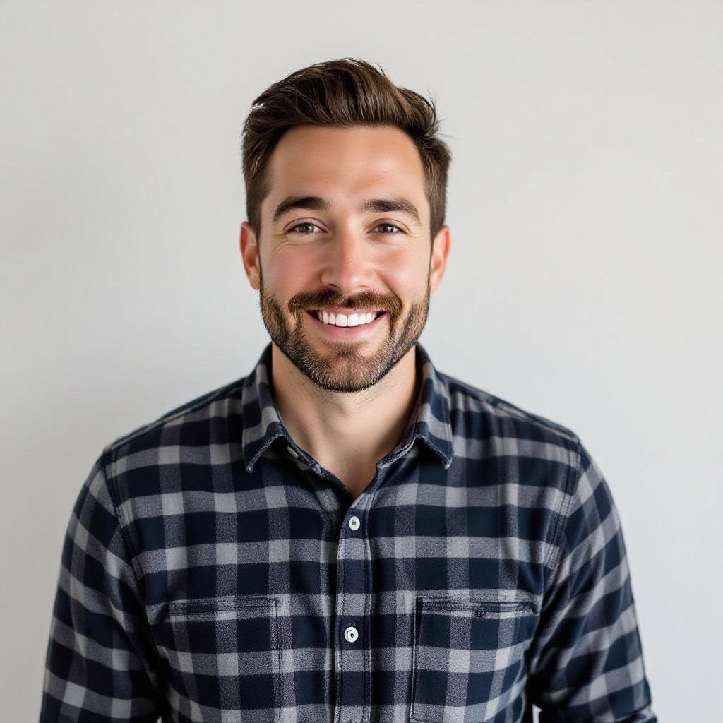 Matt, the founder of Congero, smiling in casual attire looking approachable and friendly