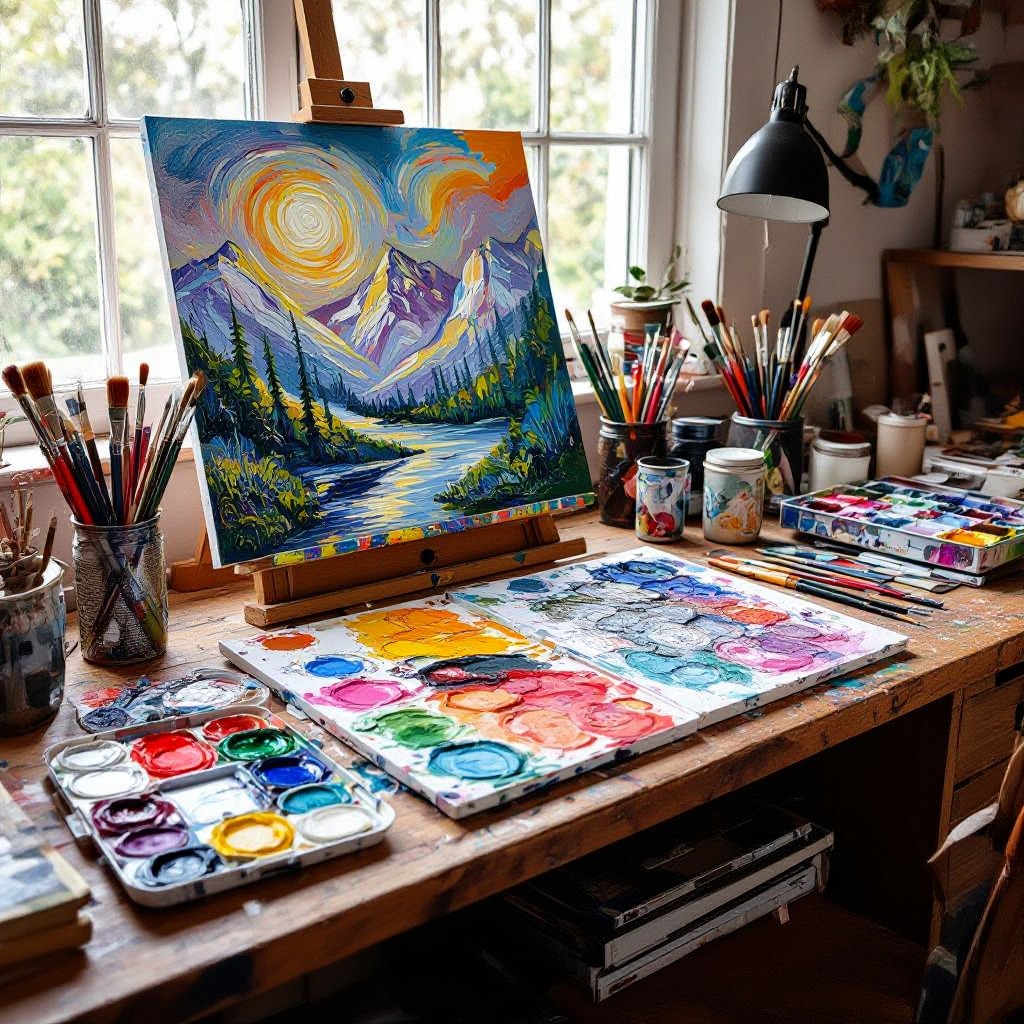 Artist workspace