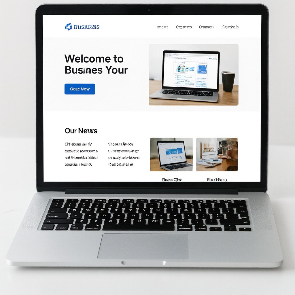 Affordable web design example