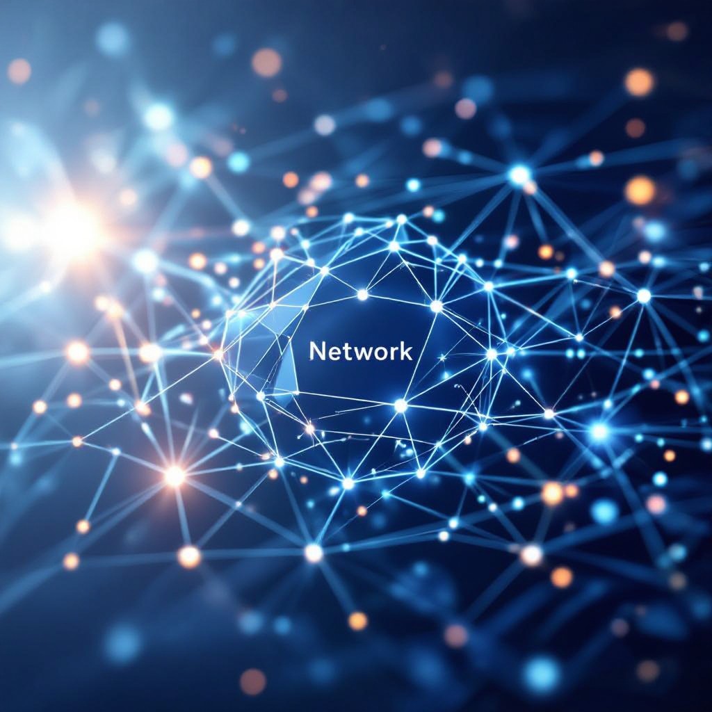 digital network pattern