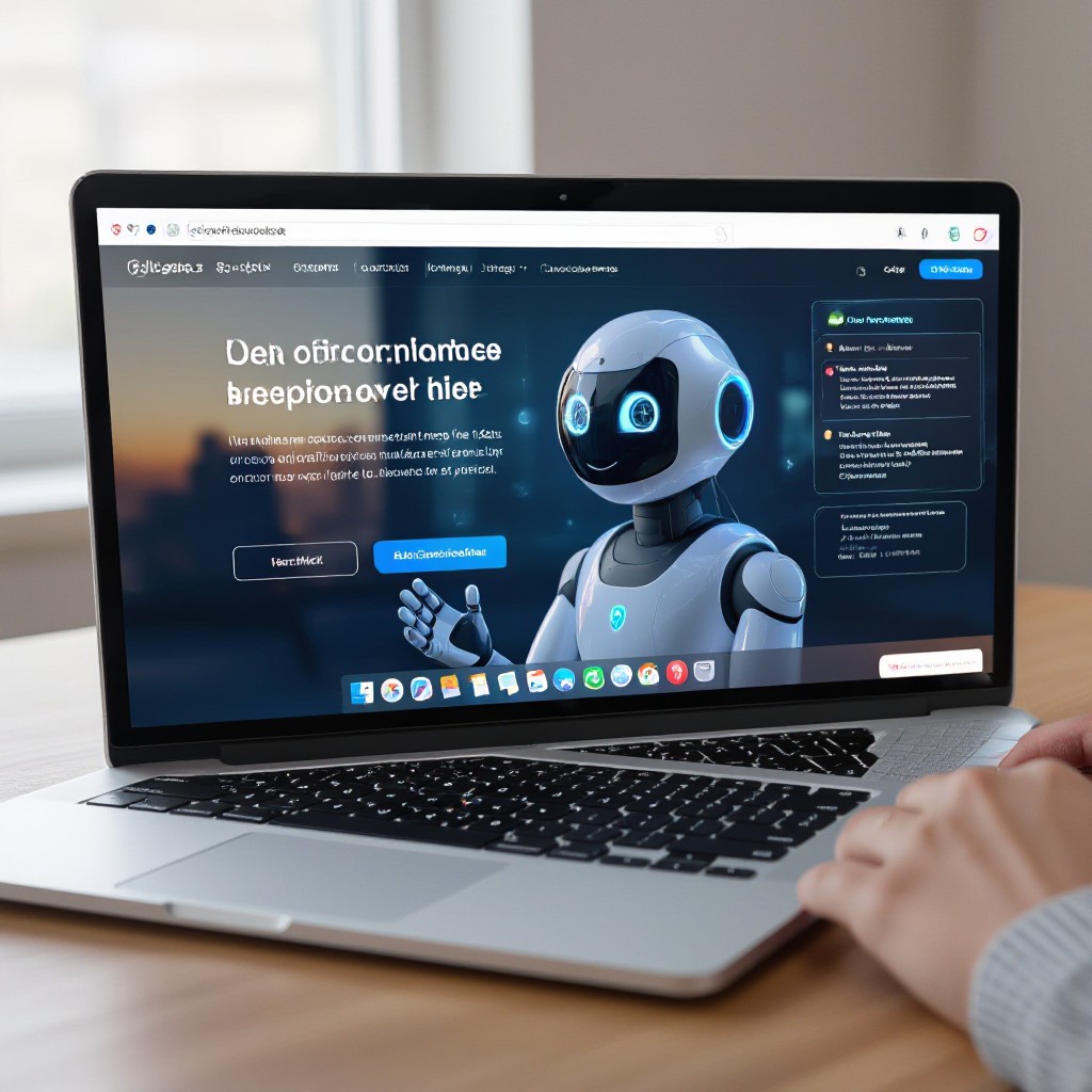 AI chatbot on website