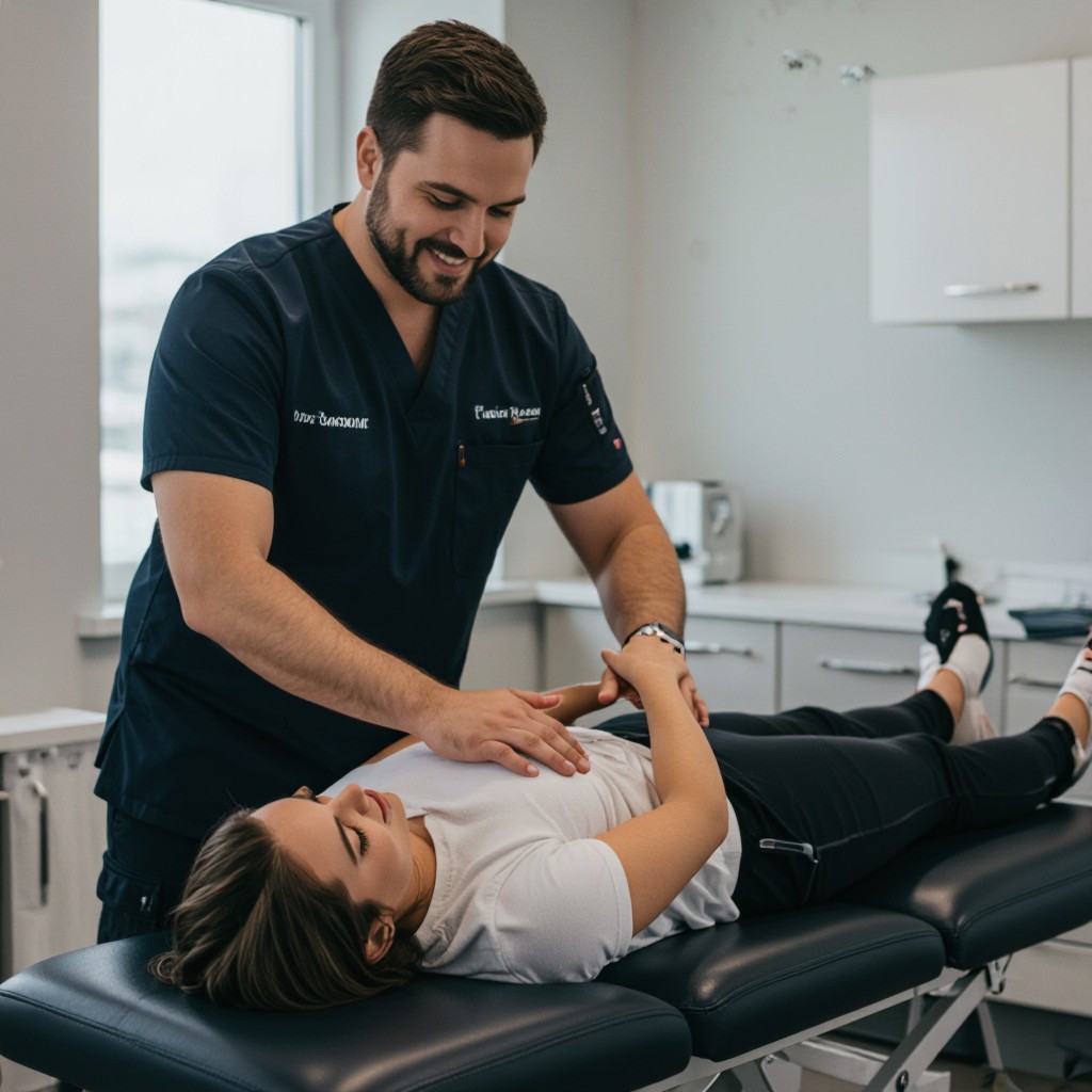 Chiropractor clinic website background