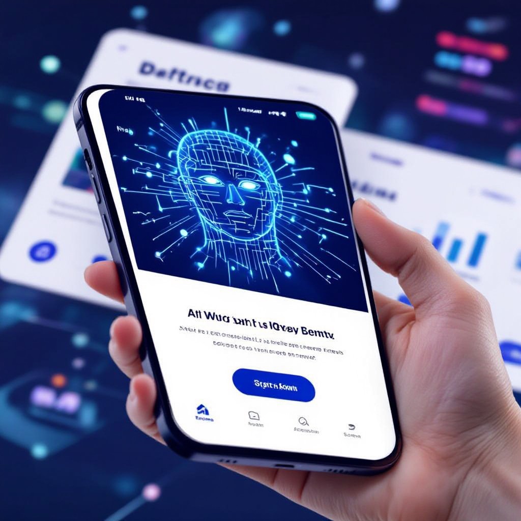 AI website design preview